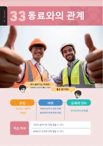 동료와의 관계 : Hubungan dengan Rekan Kerja